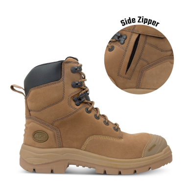 アスタ4点 150mm Black Zip Sided Boot | AT 55 Series | Oliver Footwear