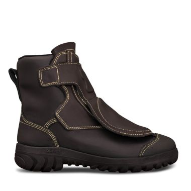 Black Smelter Boot With External Metguard HS 66 Series Oliver