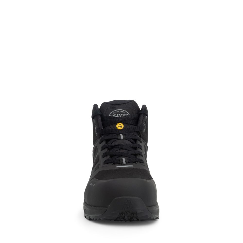Black Jogger Ankle Boot (S3 HRO SRC ESD) 40-825