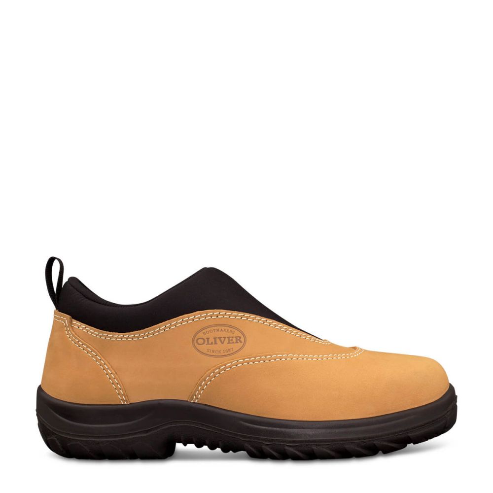Wheat Slip On Sports Shoe | WB 34 Series | Oliver Footwear