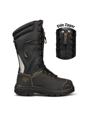 Laced In Zip Boots - Laced In Zip Safety Work Boots | Oliver Footwear